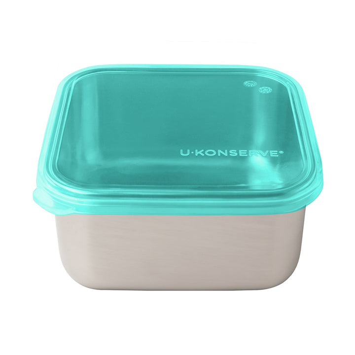 Square To-Go Food-Storage Container - Island Teal