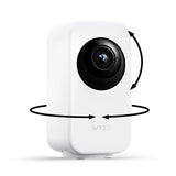 WYZE Indoor Cam Pan, 2K Pan-Tilt Security Camera for Baby/Pet Monitoring | AI Motion Tracking, IR Night Vision, 2-Way Audio, Physical Privacy Mode, Works with Alexa and Google Assistant