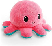 TeeTurtle Reversible Octopus Pink & Aqua 4 Inch Flip Plush