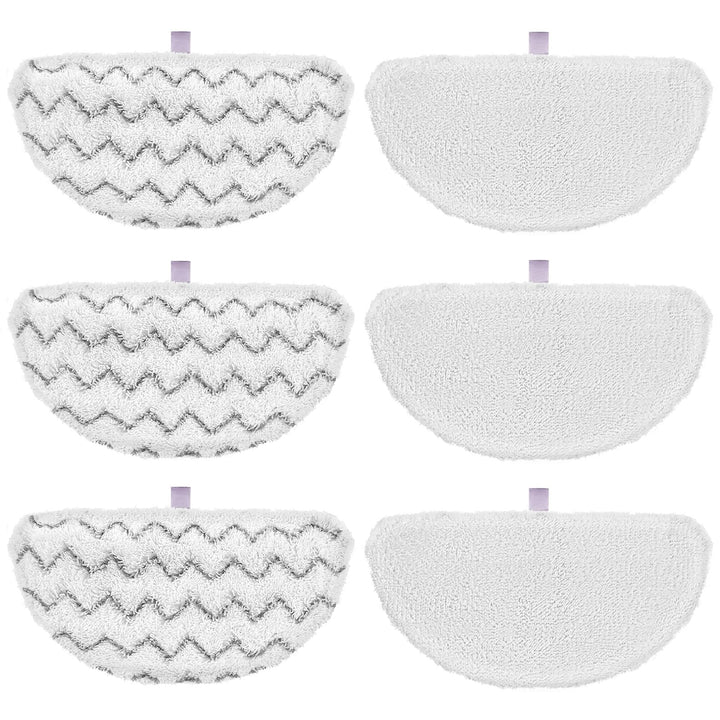 iSingo 6 Pack 1940 Steam Mop Pads for Bissell PowerFresh Steam Mop 1940 | Fit 1806 1544 1440 2075A 2685A 1940W 19404 Series, Model 19402 19408 1940a 1940f 1940q 1940t B0006 B0017, Part #5938#203-2633