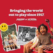Radio Flyer My 1st Scooter, For Kids 2-5 Years Old, Red | Extra Wide Base for Balance, 2 Front Wheels for Added Stability, Easy to Use Foot Brake, (Amazon Exclusive)