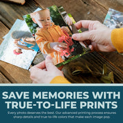 Photo Prints - Glossy - 5x7 - Standard Size - Upload Your Own Photos - Personalized Picture Prints - Custom Printed Photos for Home Decor - Made in the USA - Custom Prints for Picture Frames and Wall Art