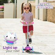 Kick Scooter for Kids, 3 Wheel Self Balancing, Light Up LED Wheels | Lean-to-Steer Control, Wide Anti-Slip Deck, Rear Foot Brake, Light-Up Wheels, 75 lb Capacity, Skill Building