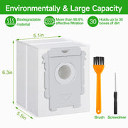 VBN 12 Pack Vacuum Bags for Roomba i/j/s & 100-700 Combo Dirt Disposal Bags