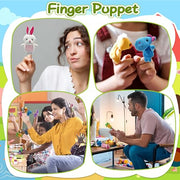 12 PCS Finger Puppets Set Mini Stuffed Animals Finger Puppet for Storytelling Playing Teaching Shows Playtime Schools Birthday Party Favor Supplies
