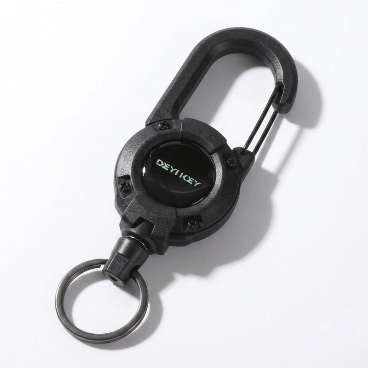 Heavy-Duty Retractable Key Holder.