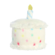 Aurora Palm Pals 5.5" Happy B'Day Cake Adorable Plush | Bean-filled understuffed bodies with collectible personalities