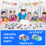 Benzem 50 Pcs Mini Pull Back Cars Set, Pull Back Racing Vehicles for Kids, Bulk Toys Party Favors Treasure Box, Classroom Prizes, Pinata Fillers,Goodie Bag Stuffers for Boys Girls