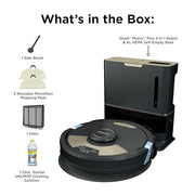 Shark Matrix Plus Robot Vacuum & Mop Combo, 60-Day Self-Emptying, AV2610WA | Matrix Clean Navigation for Carpet, Hard Floors & Pet Hair, HEPA, Sonic Mopping, Anti-Hair Wrap, LiDAR Mapping, Wi-Fi Control