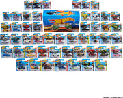 Hot Wheels Toy Cars & Trucks, 50-Pack of 1:64 Scale Vehicles, Individually Packaged (Styles May Vary) (Amazon Exclusive)