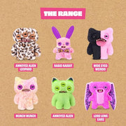 Fuggler Baddies Fuggs 9 Inch (Annoyed Alien) by ZURU | Funny Ugly Monster with signature teeth; soft & huggable collectible plush; for fans & collectors; gift for tweens & teens