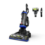 Bissell CleanView Swivel Vacuum, Triple Action Brush Roll, 3836 | Multi-cyclonic suction; extension wand; easy-empty dirt tank; swivel steering for maneuverability