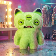 Fuggler Baddies Fuggs 9 Inch (Annoyed Alien) by ZURU | Funny Ugly Monster with signature teeth; soft & huggable collectible plush; for fans & collectors; gift for tweens & teens