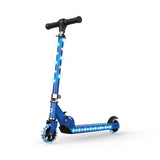 Jetson Jupiter Kids 2-Wheel Light-Up Kick Scooter, LED Lights on Handlebar, Stem, Wheels & Deck, Adjustable Handlebar, Rear Brake, Easy-Folding Mechanism, Ages 5+