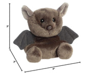 Aurora Palm Pals 4" Luna Bat Adorable Plush | Bean-filled understuffed bodies with collectible personalities