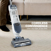 Shark Freestyle Max Cordless Upright Vacuum, Nordic Blue, SV2002 | Multi-Surface Cleaning, Lightweight, Easy Maintenance, Large Dust Cup, 2-Speed Brushroll, LED Headlights
