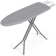 SONGMICS Ironing Board, Foldable, with Iron Rest, 43 x 13 Inches | Height Adjustable up to 34.6 Inches, with Cover and Pad, Iron Rest, Hook, Heavy-Duty Steel Legs, BORIX Collection ULLB001G01