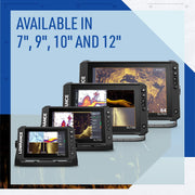 Lowrance Elite FS Fish Finder/Chartplotter, 7-12 Inch, C-MAP Charts | 7, 9, 10 or 12-inch display; transducer options; Preloaded C-MAP DISCOVER OnBoard Charts; networking; ActiveTarget 2 XL ready
