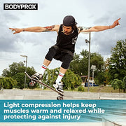 Bodyprox Protective Knee Pads, Thick Sponge Anti-slip Knee Sleeve