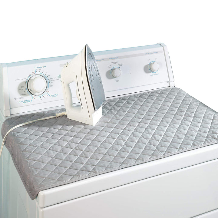 Portable Magnetic Ironing Mat Blanket (Iron Anywhere) Ironing Board Replacement, Iron Board Alternative Cover
