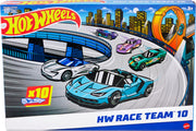 Hot Wheels 10-Pack of Toy Race Cars (Styles May Vary) | Set of 10 1:64 Scale Vehicles,Includes Hot Wheels Originals & Officially Licensed Car​​s (Amazon Exclusive)