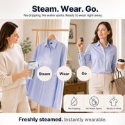 Neakasa Magic 1 Vacuum Steamer with Recycled Steam, 2-Year Protection Plan | Handheld Garment Steamer for Clothes, Smooth Wrinkles in One Glide, No Ironing Board, No Water Spots, Ready to Wear, 110–120V