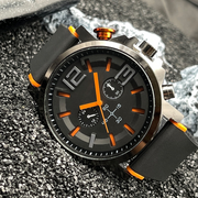 ⌚⏱️Men’s Sport Quartz Watch with Silicone Strap