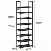 🎉 LIMITED TIME 50% OFF! 👟 10-Tier Vertical Shoe Rack Organizer – Space-Saving Design, Large Capacity & Bonus Side Hooks 🏠