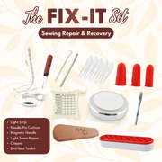 The Fix-It Kit - 10 Piece Sewing Repair & Recovery Set